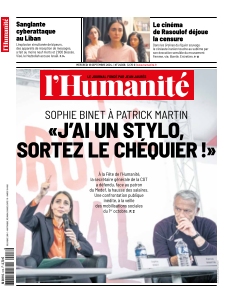 Couverture de L'Humanité