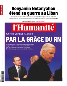 Couverture de L'Humanité