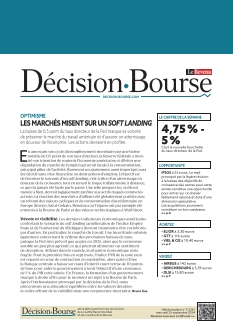 Couverture de Décision Bourse