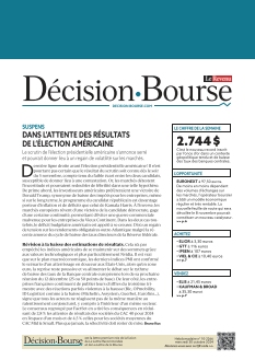 Décision Bourse