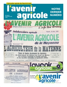 Jaquette L'Avenir Agricole