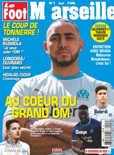Couverture de Le Foot Marseille magazine