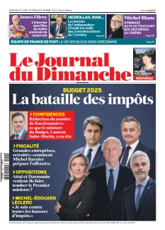 Couverture de Le Journal du Dimanche